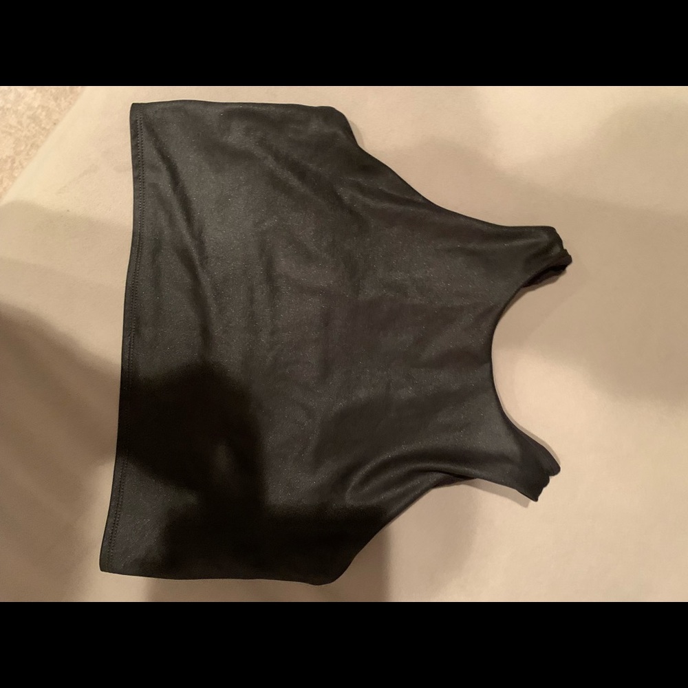 Athleta shimmer conscious crop